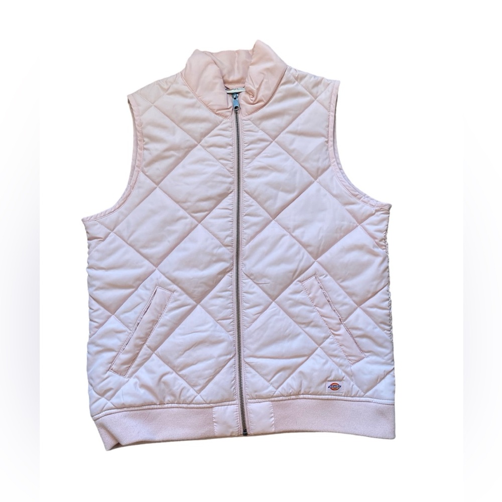 Dickies Light Pink Puffer Vest